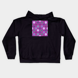 Deco Suns Cool on Magenta Repeat 5748 Kids Hoodie